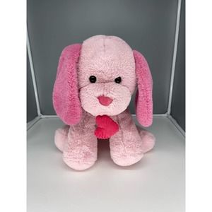 Animal Adventure Casanovas Target Pink Puppy With Floppy Ears and Hanging Heart
